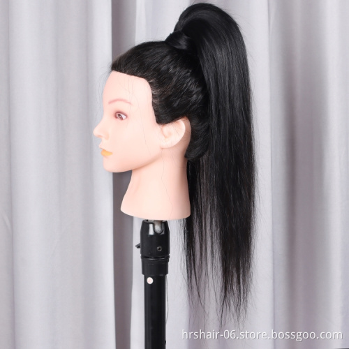 ponytail wig human hair wag hair bundle straight jerry curly deep loose body water wave kinky jerry curly pixie fumi